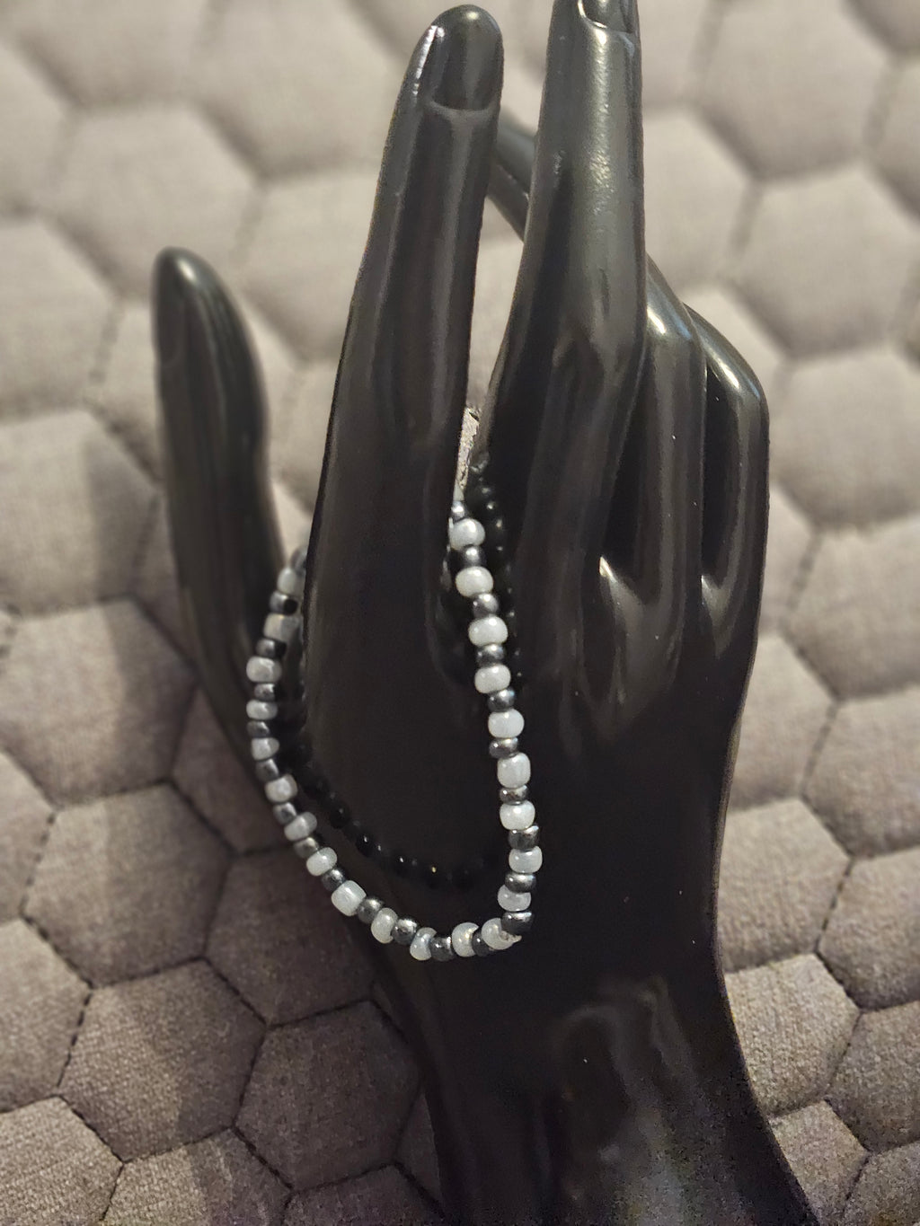 Simple Bracelet Black grey