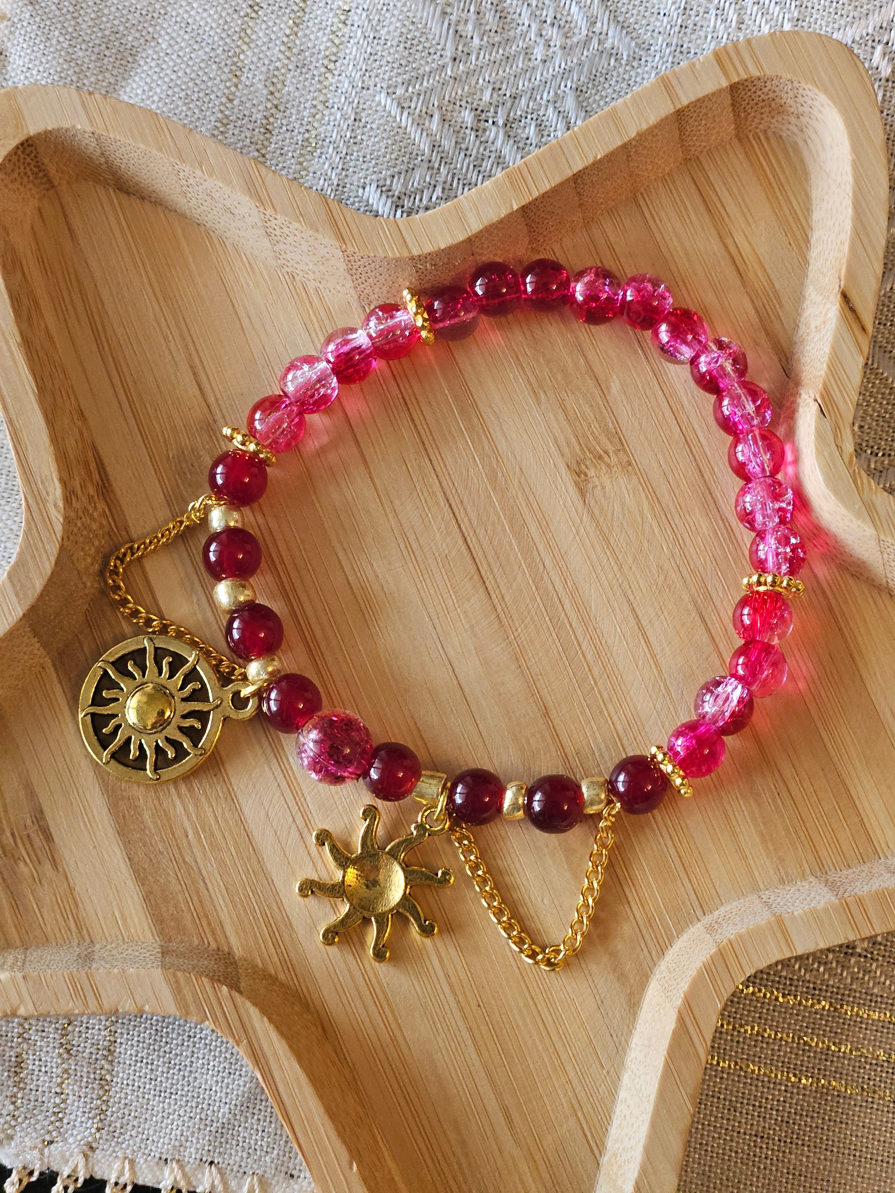 Red gold Sun