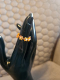 Orange Daisy Ring