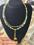 Green shell Necklace