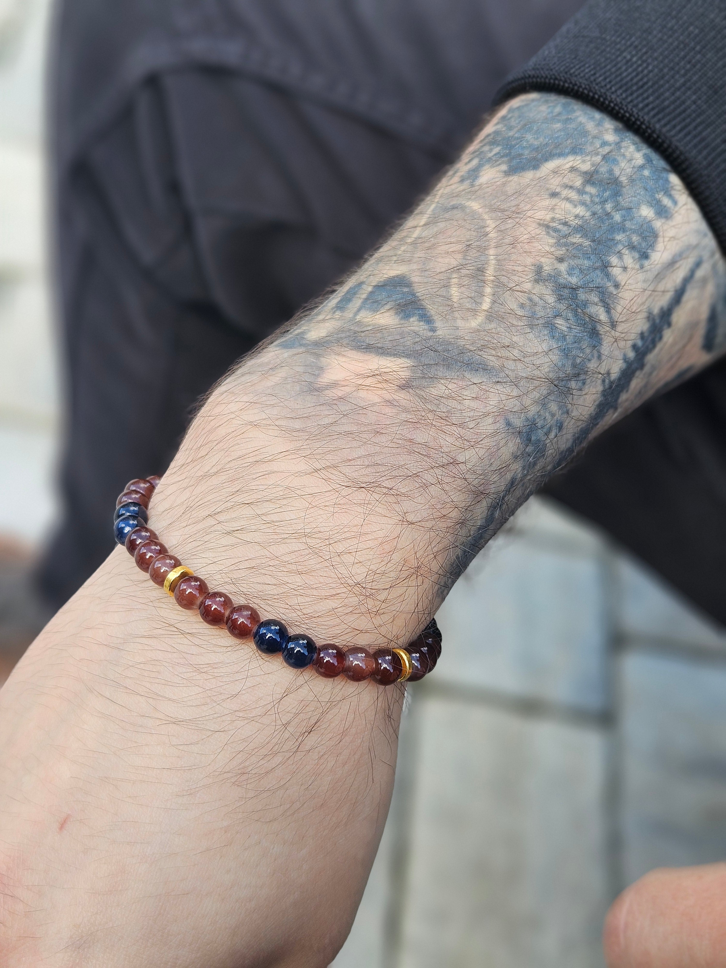 Men's Bracelet simple brown