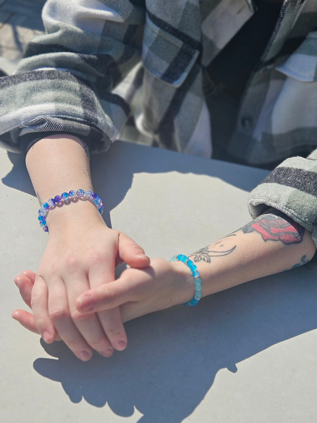 Purple blue Bracelet