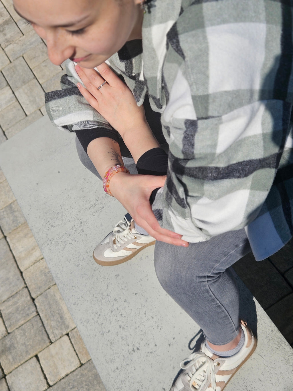 Orange pink Bracelet
