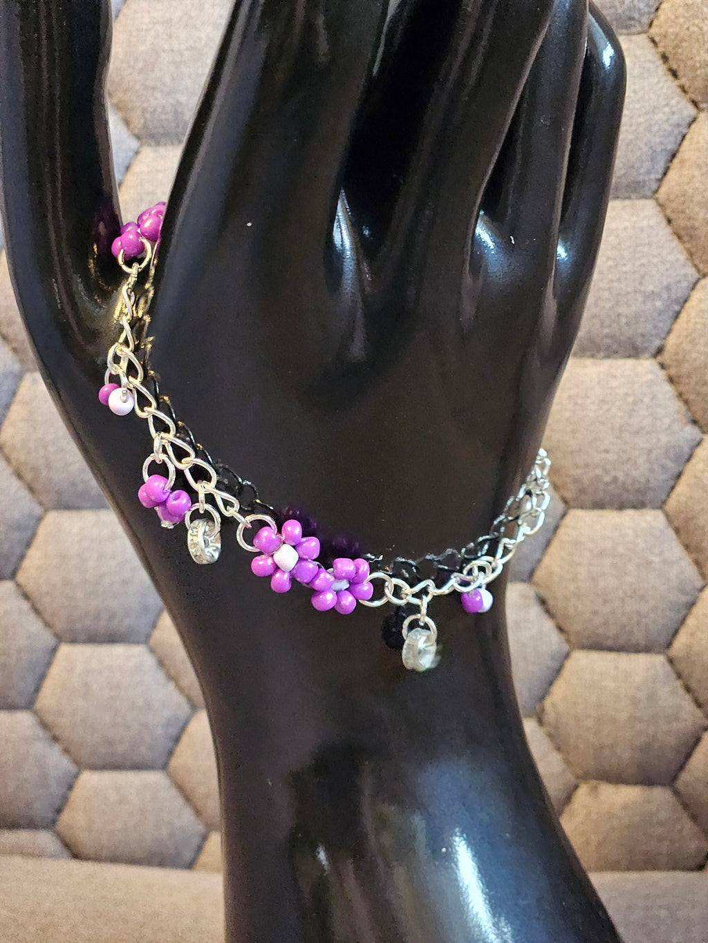 Purple silver Daisy