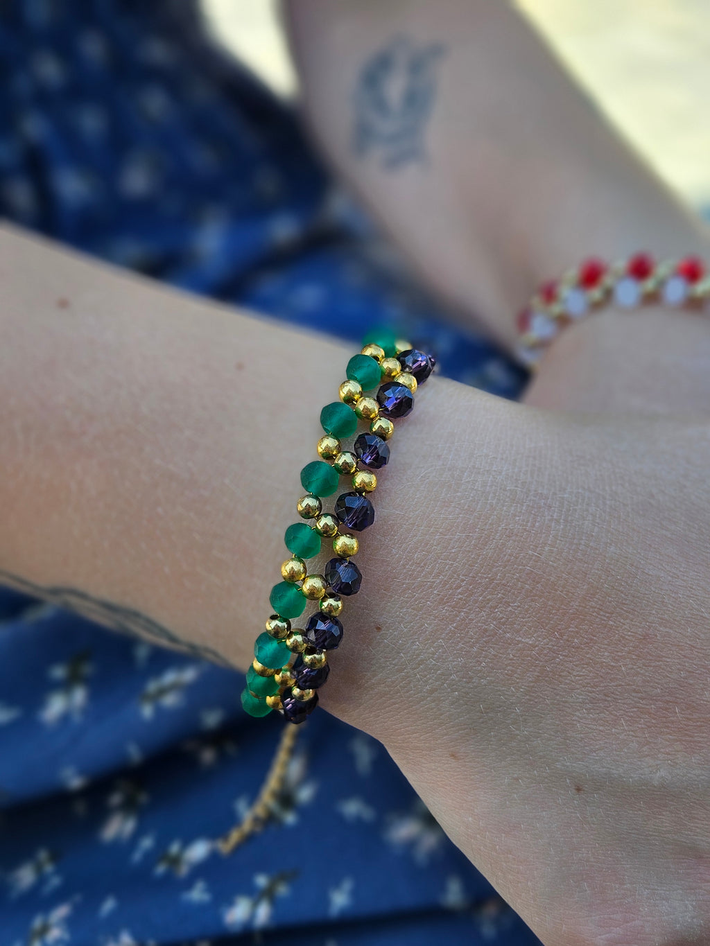 Elegant Green Bracelet