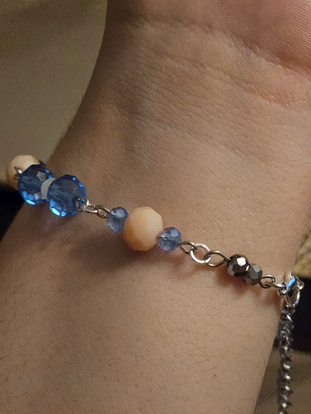 Blue Rose Diamond Bracelet