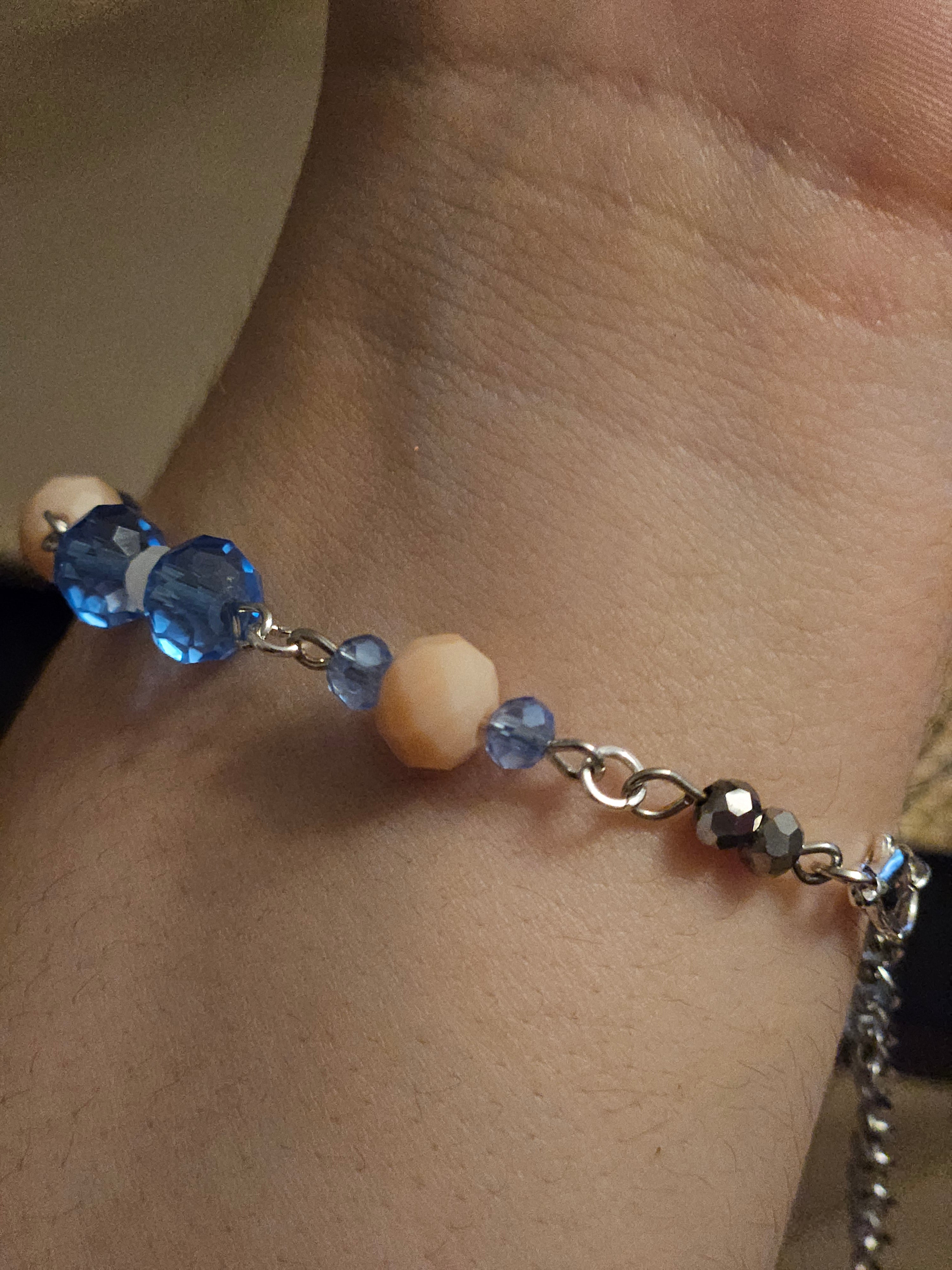 Blue Rose Diamond Bracelet