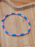 Simple Bracelet blue pink