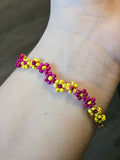Yellow Pink Daisy