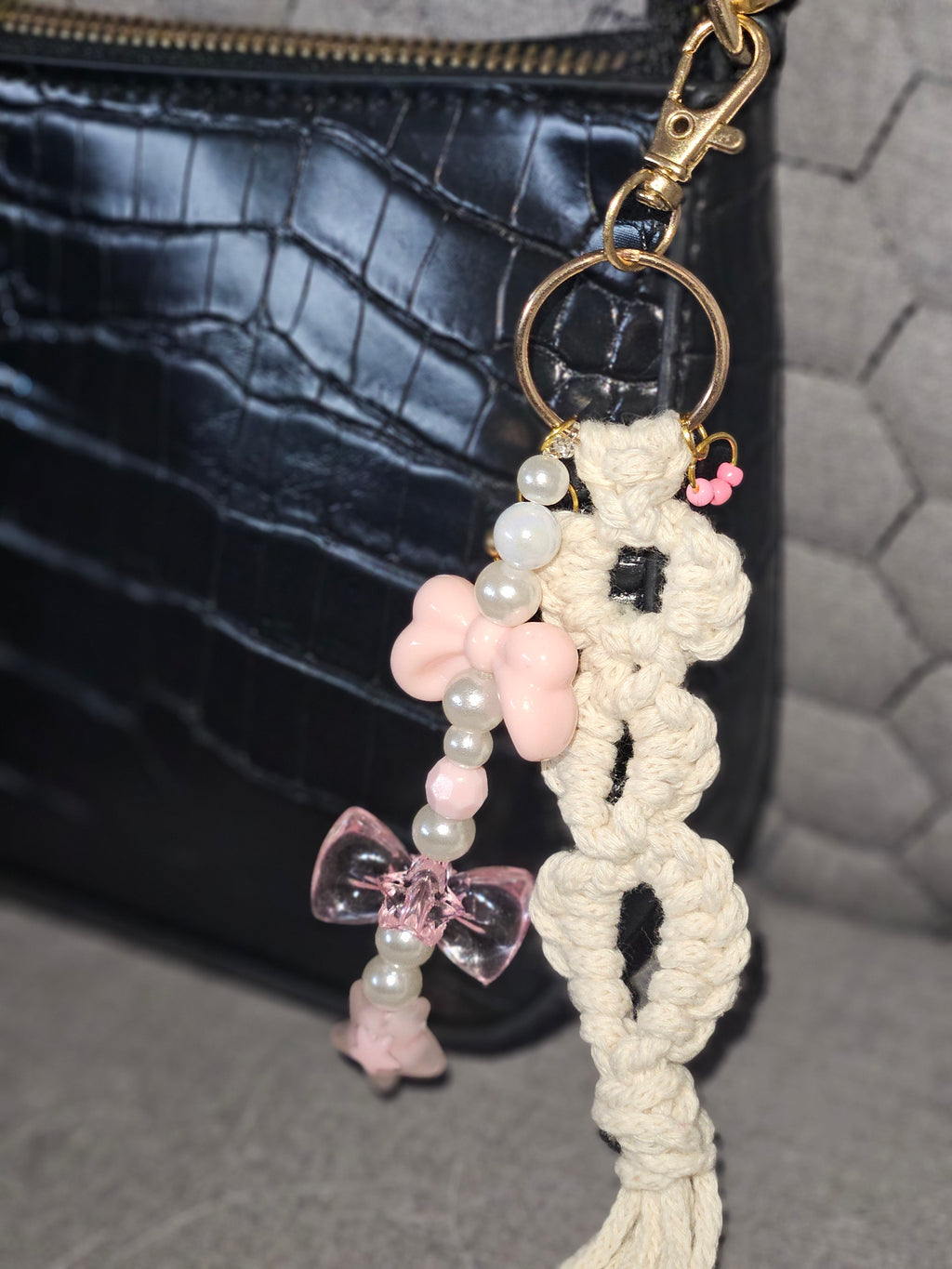 Pink bow