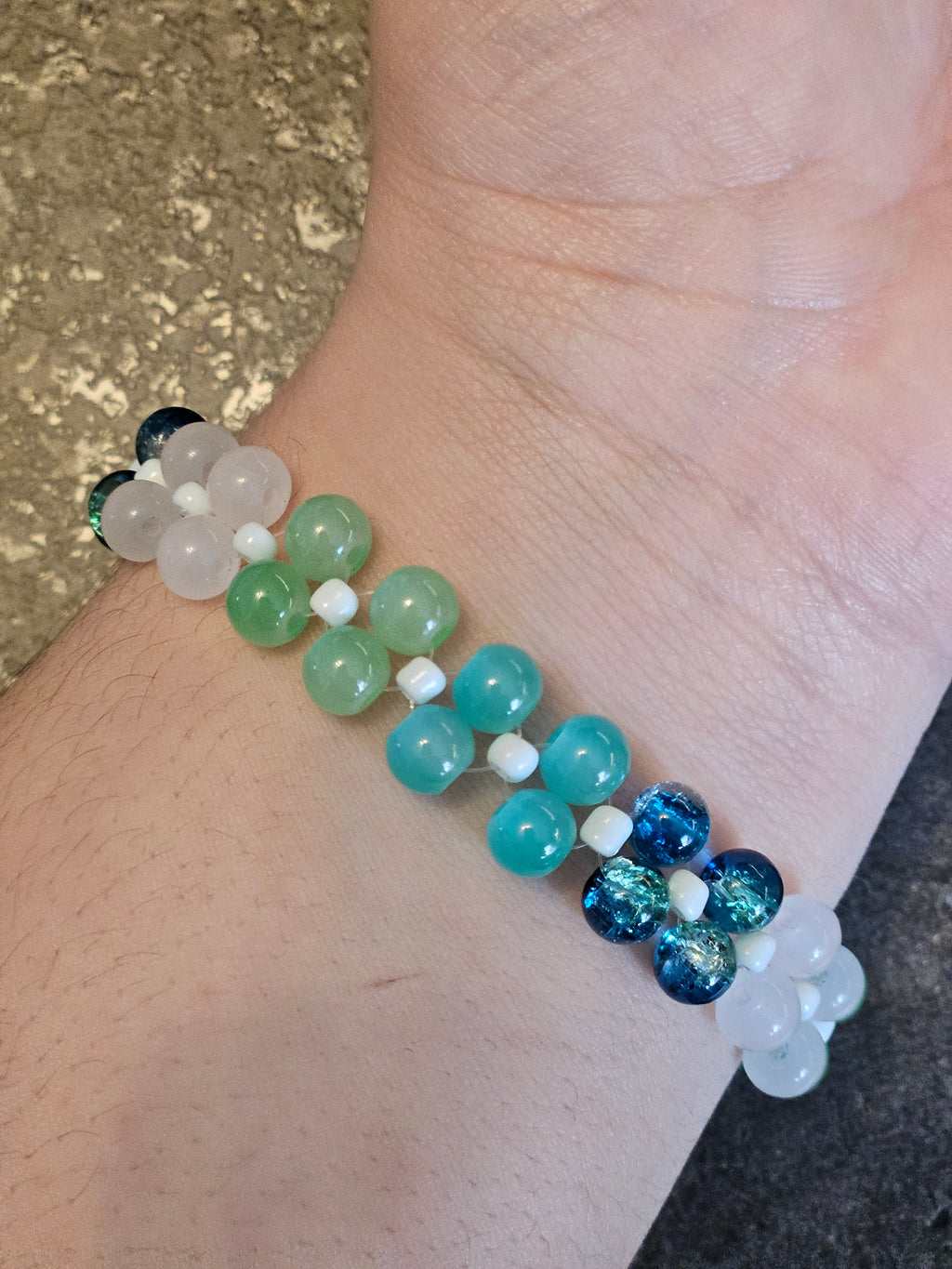Green blue Mix Bracelet