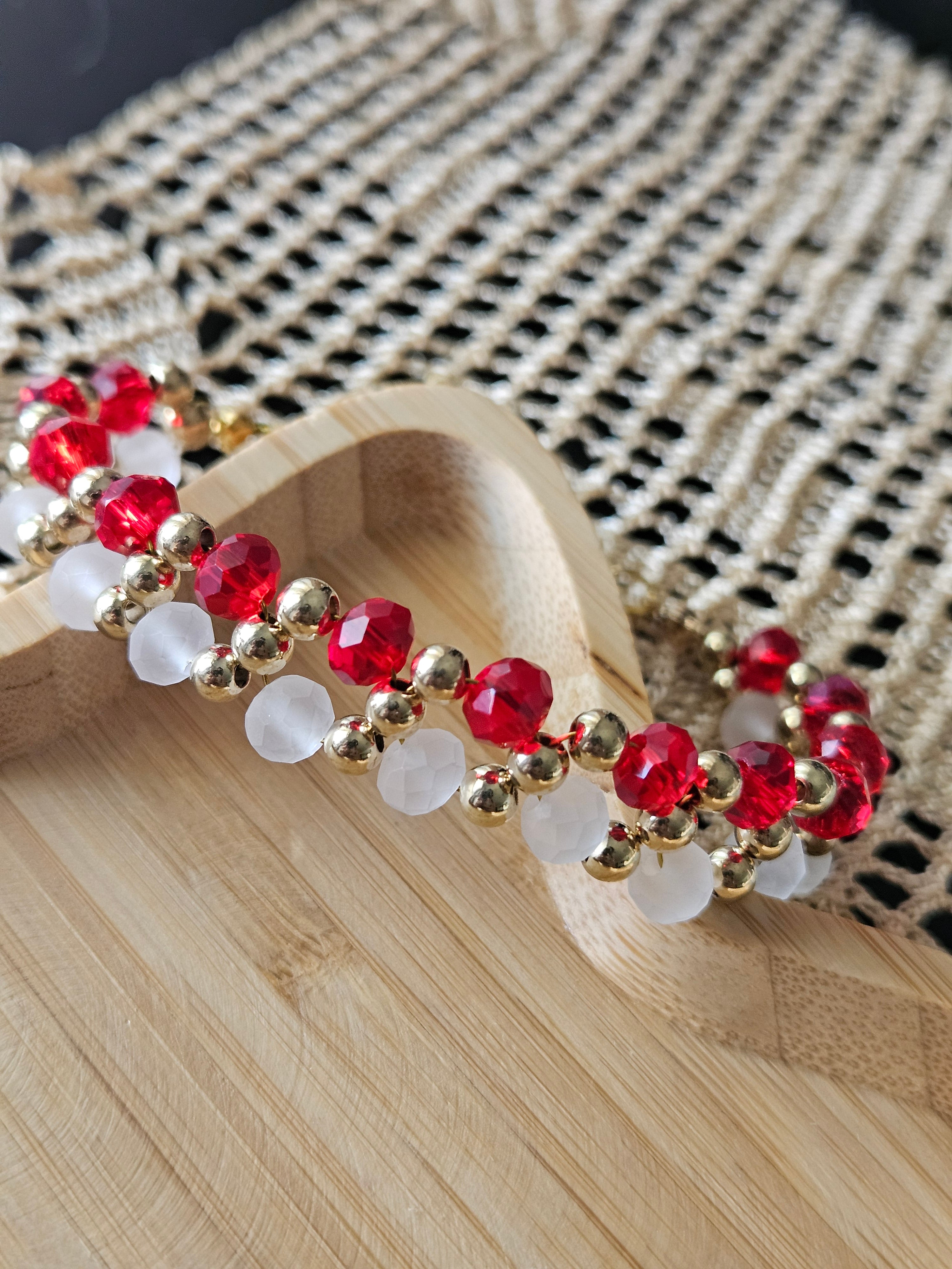 Elegant Bracelet Red