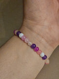 Simple Bracelet Purple White