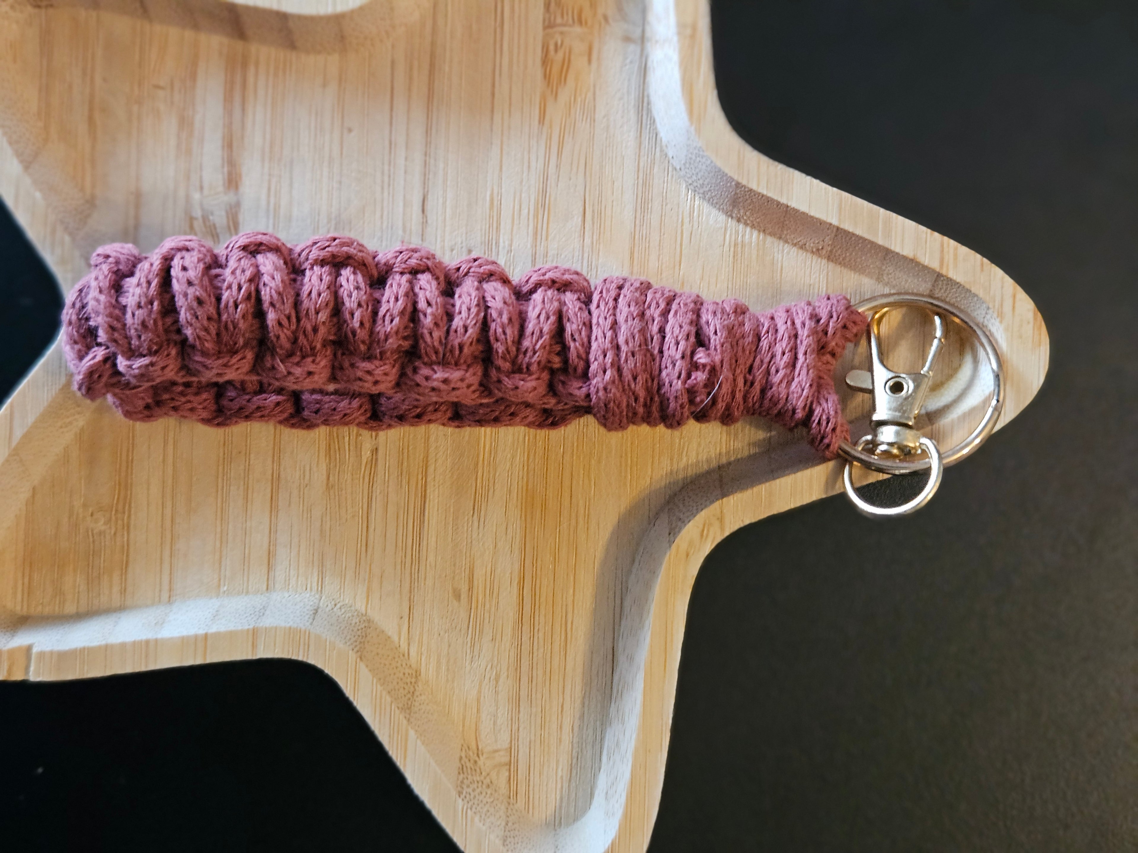 Dark red Keychain