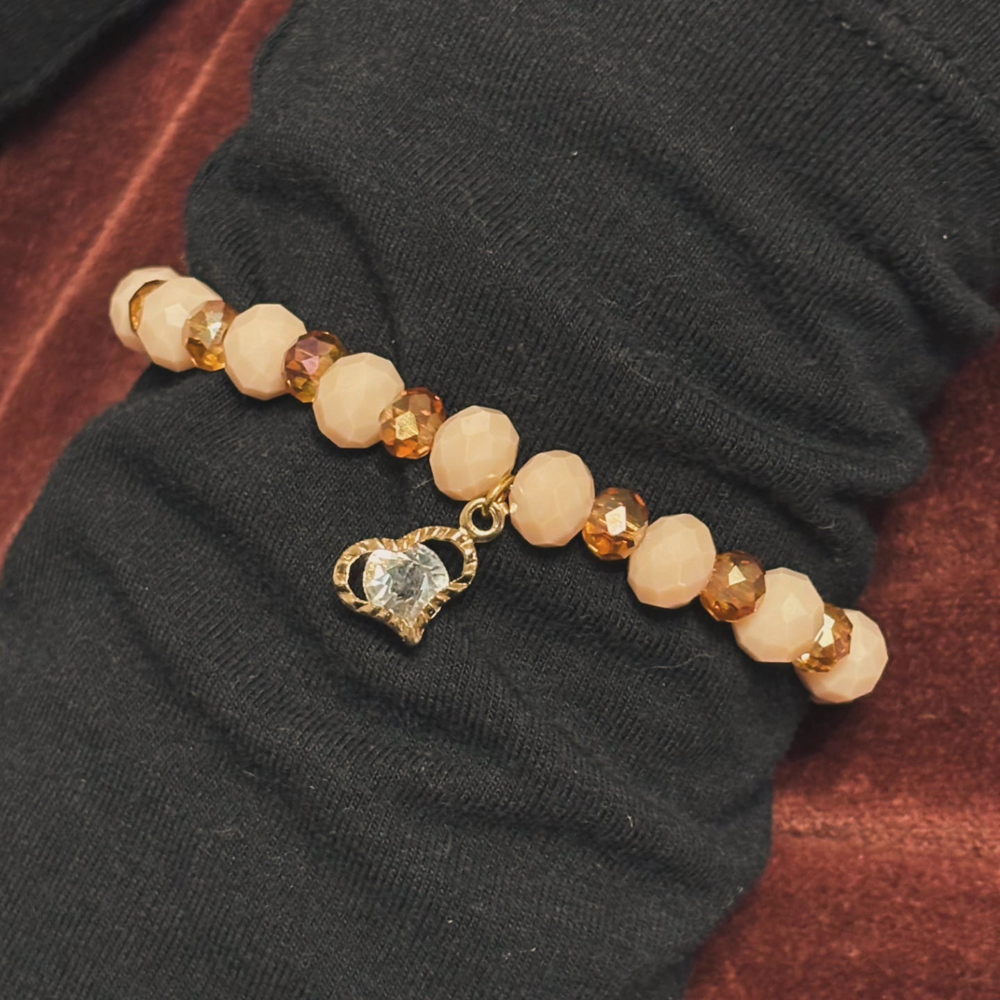 Rose Diamond Heart