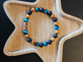 Men's Bracelet Black and blue