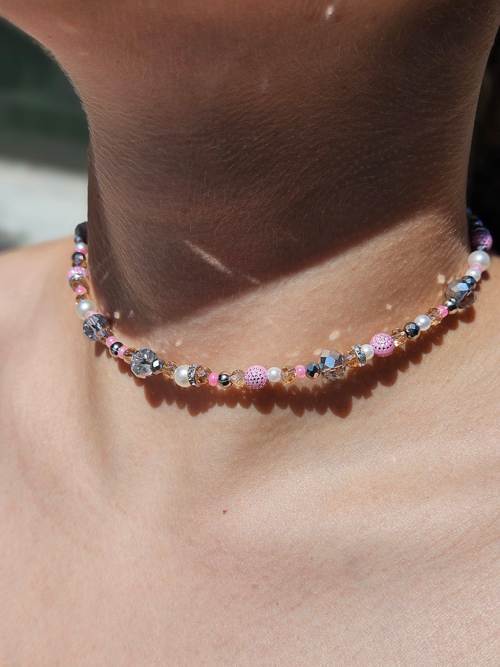 Diamond Rose Necklace
