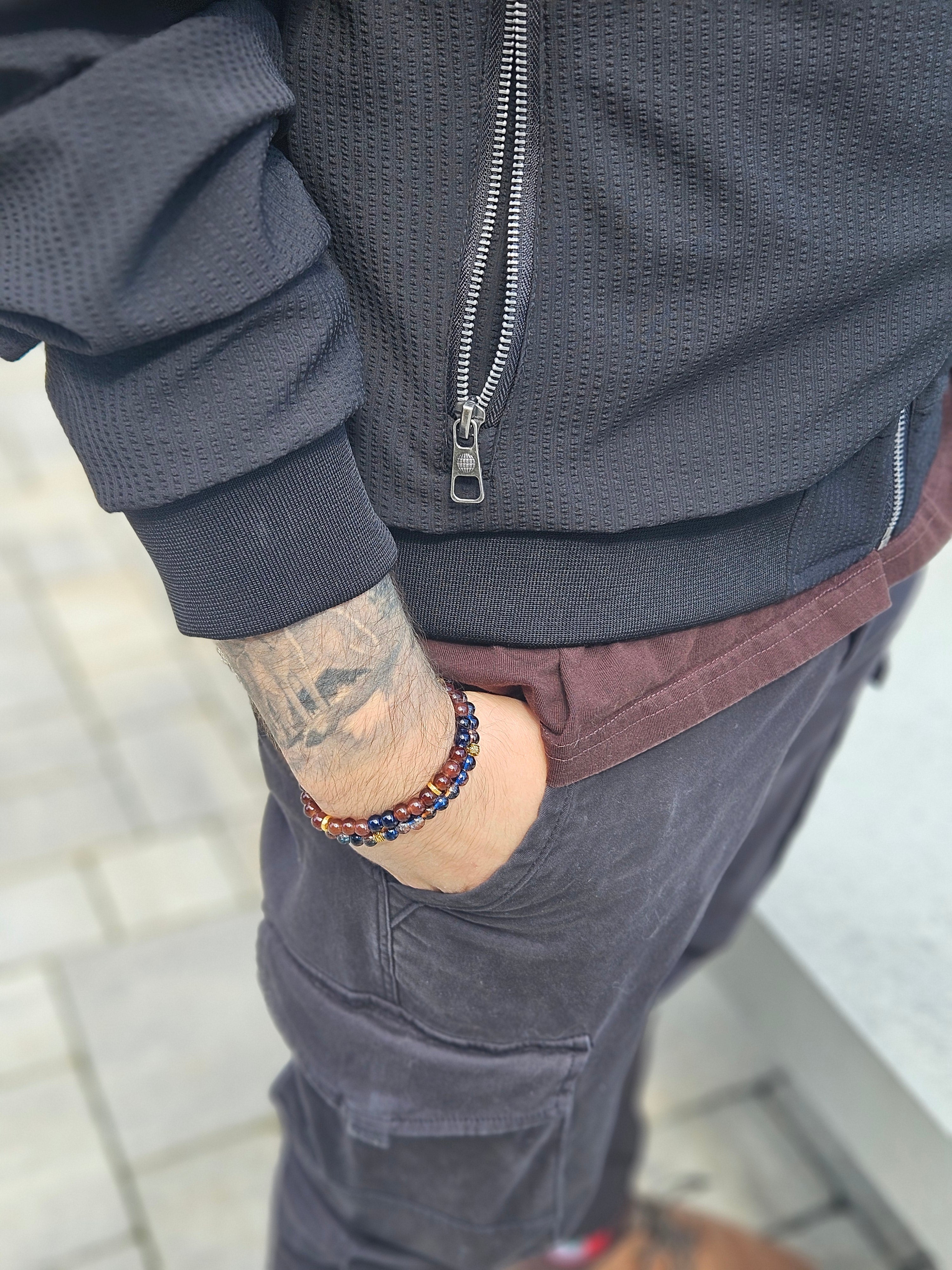 Men's Bracelet simple brown