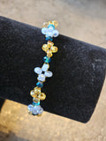Golden blue Bracelet