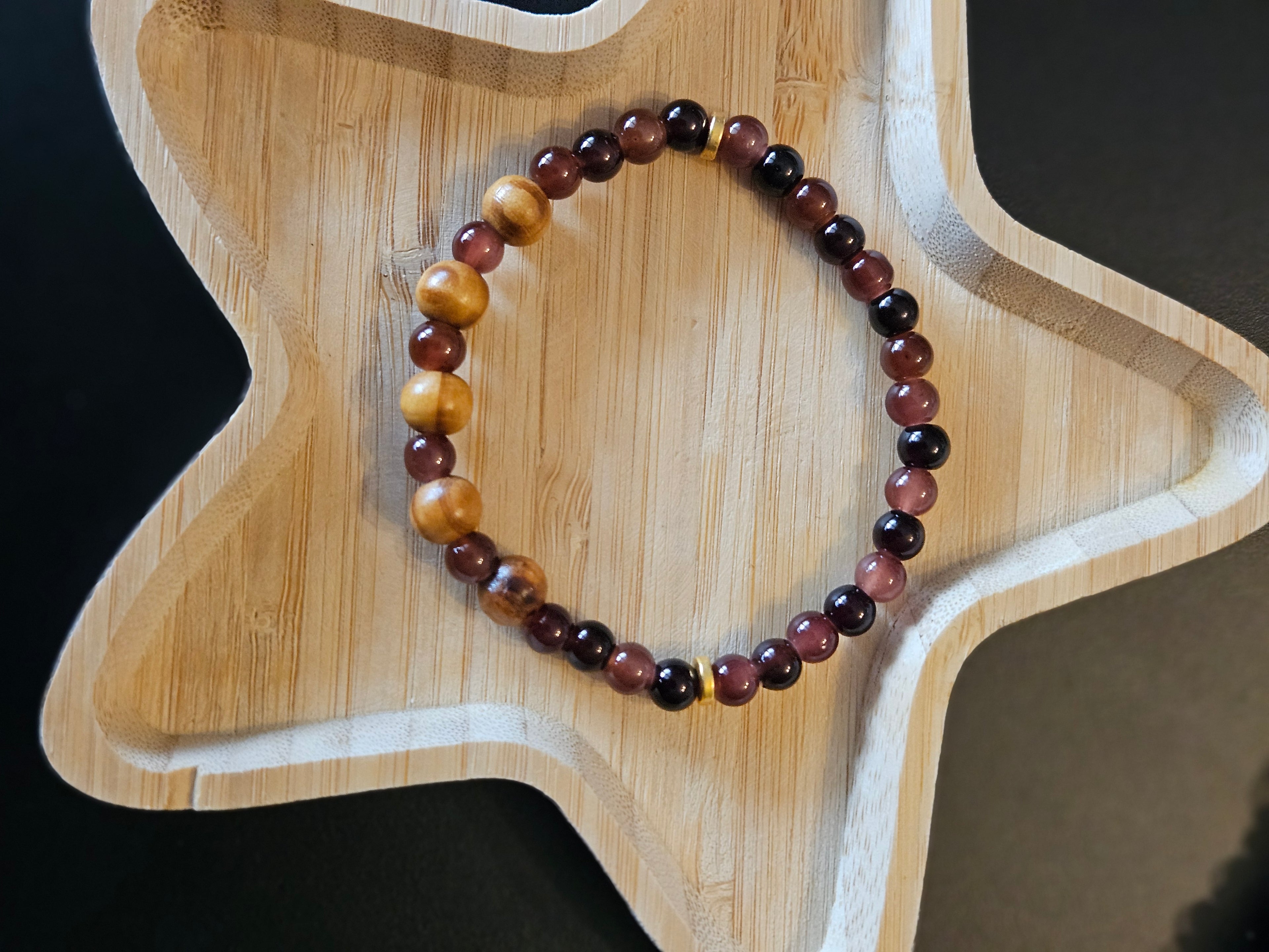 Men's Bracelet brown wood
