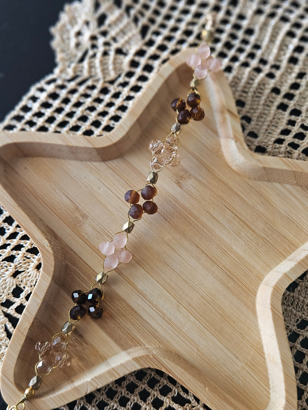 Diamond Rose brown Bracelet