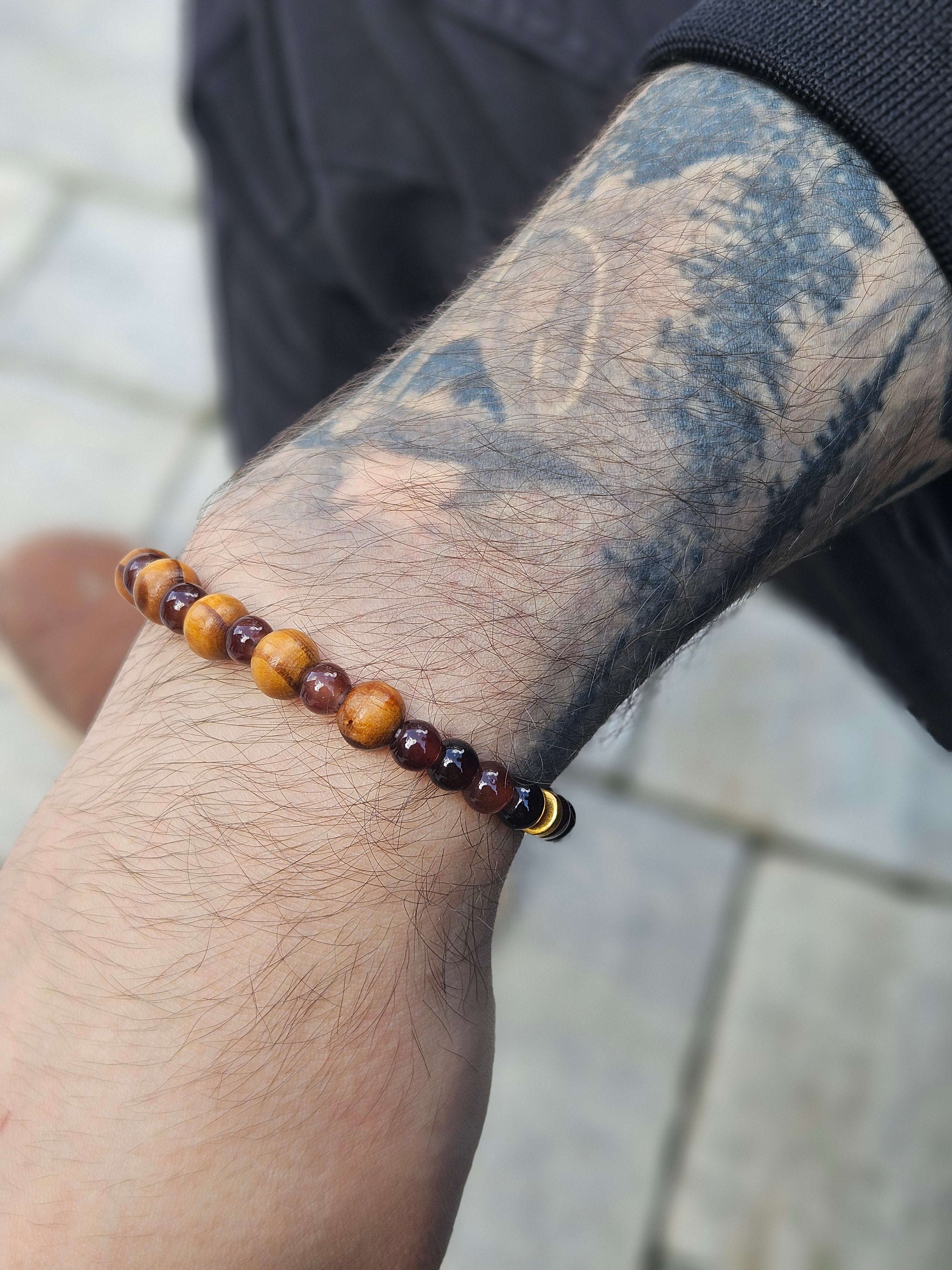 Men's Bracelet brown wood