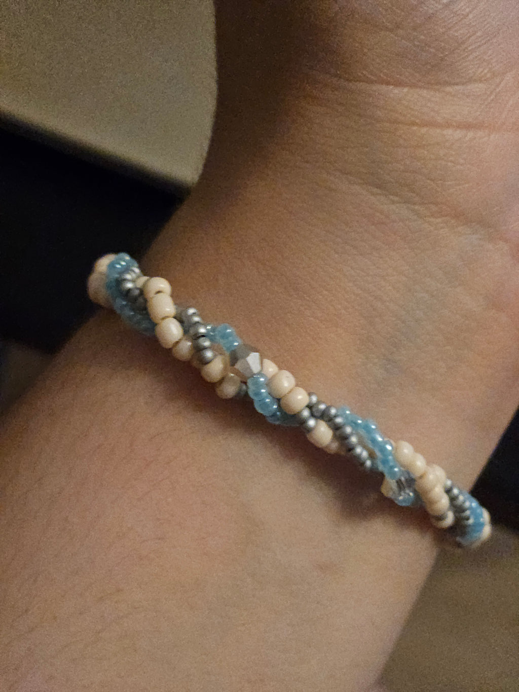 Blue swirl Bracelet
