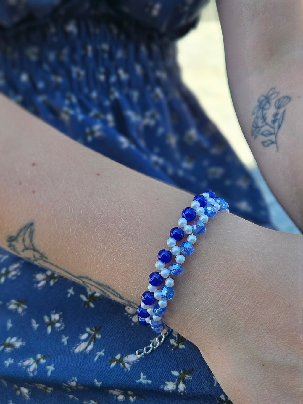 Elegant blue Bracelet