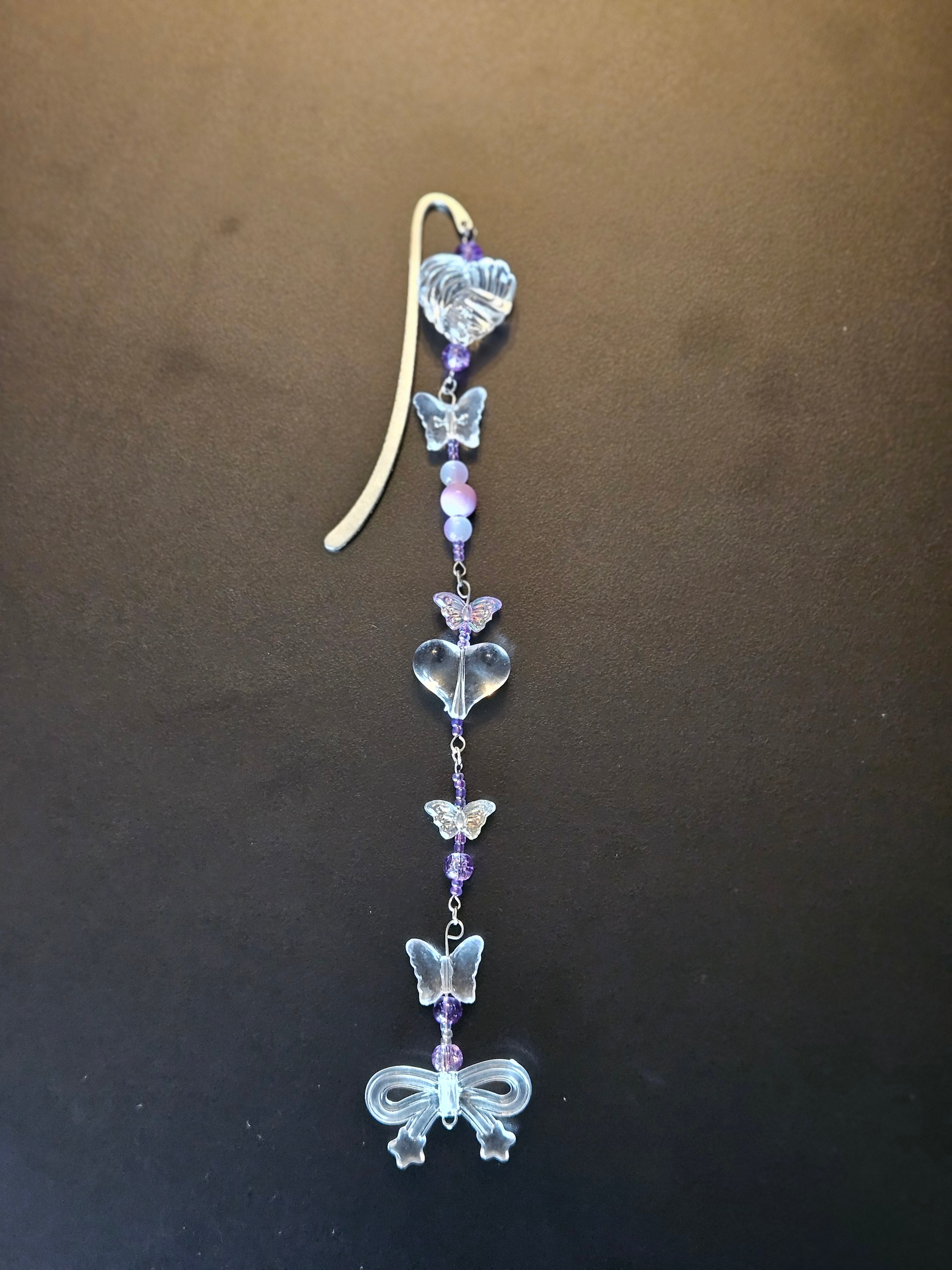 Purple Bookmark Butterfly