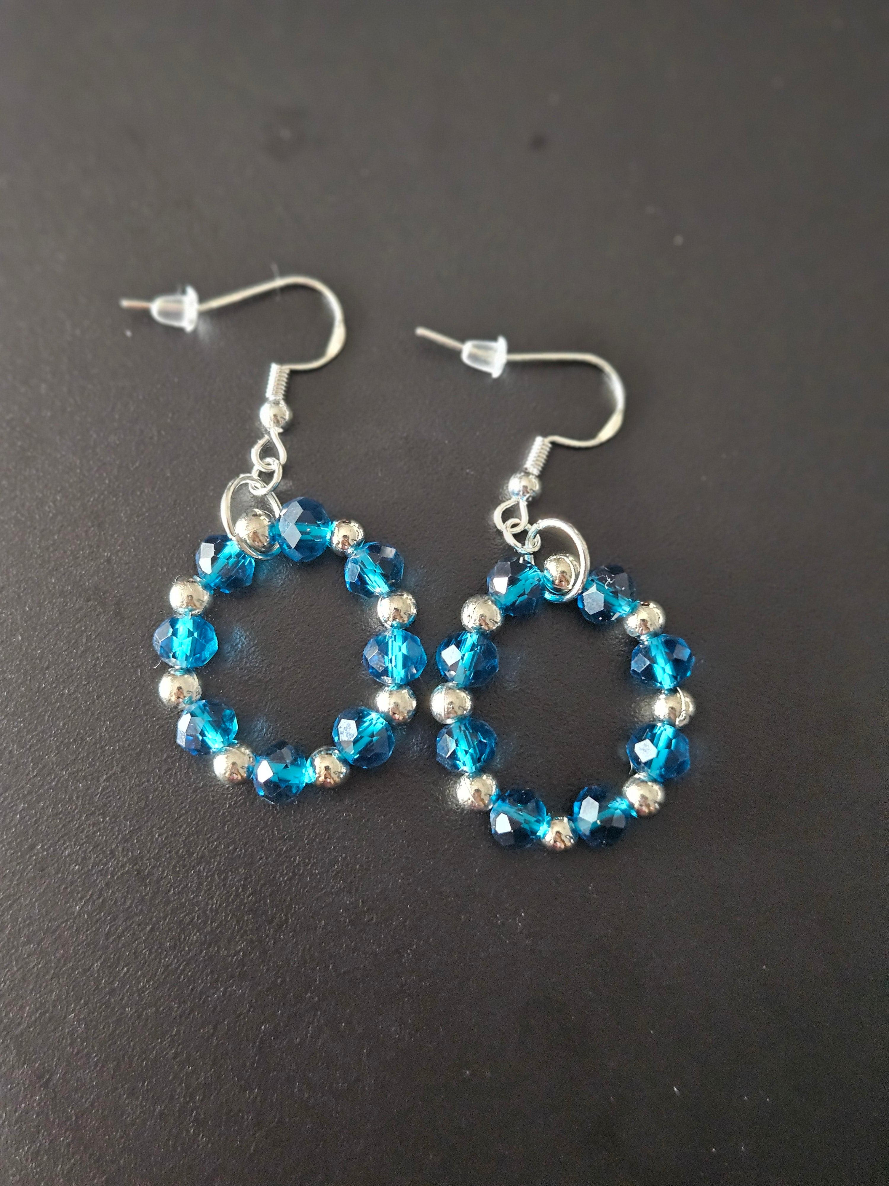 Blue Earrings