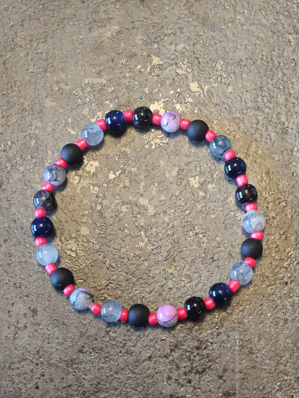 Black Pink Bracelet