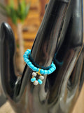 Blue grey Ring
