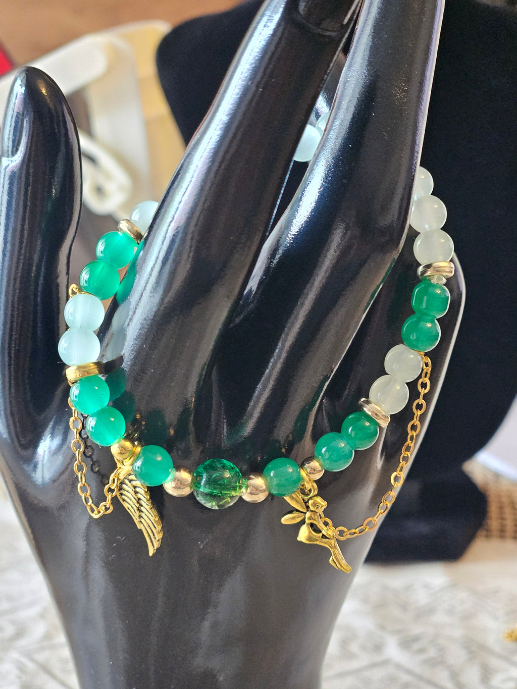 Green gold fairy