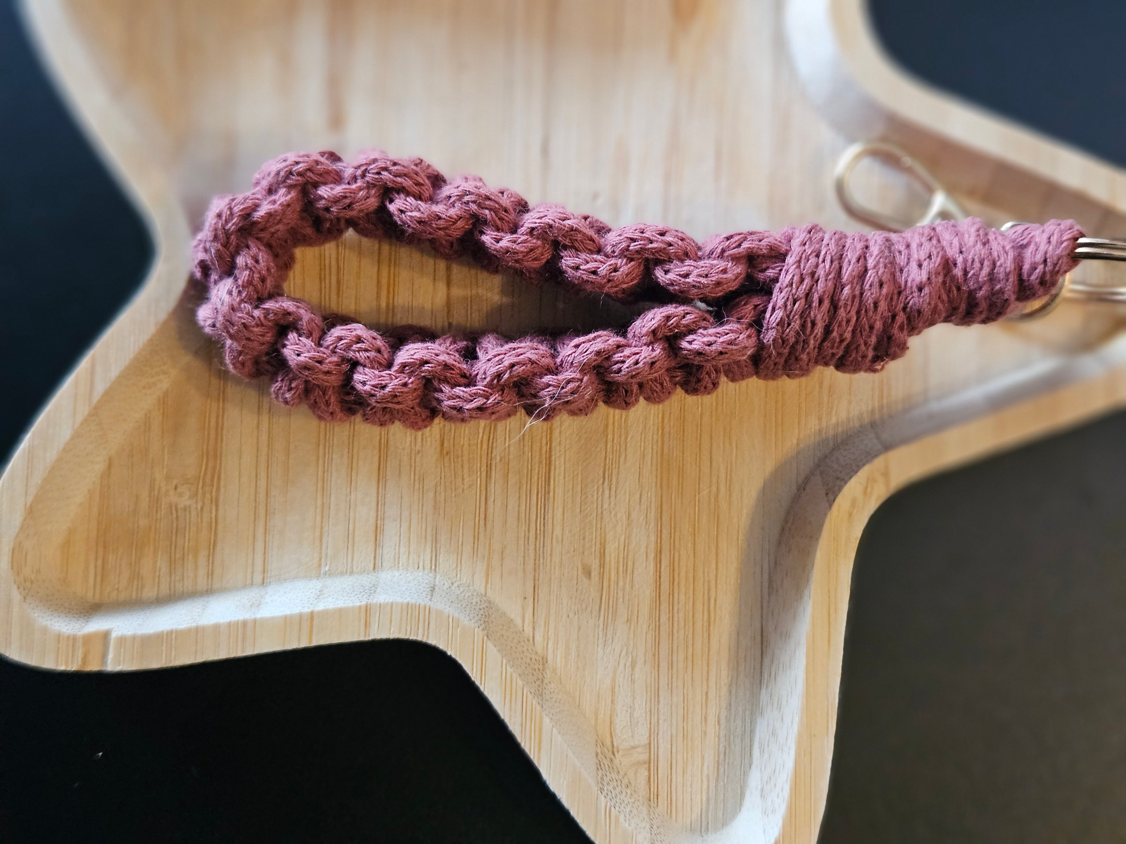 Dark red Keychain