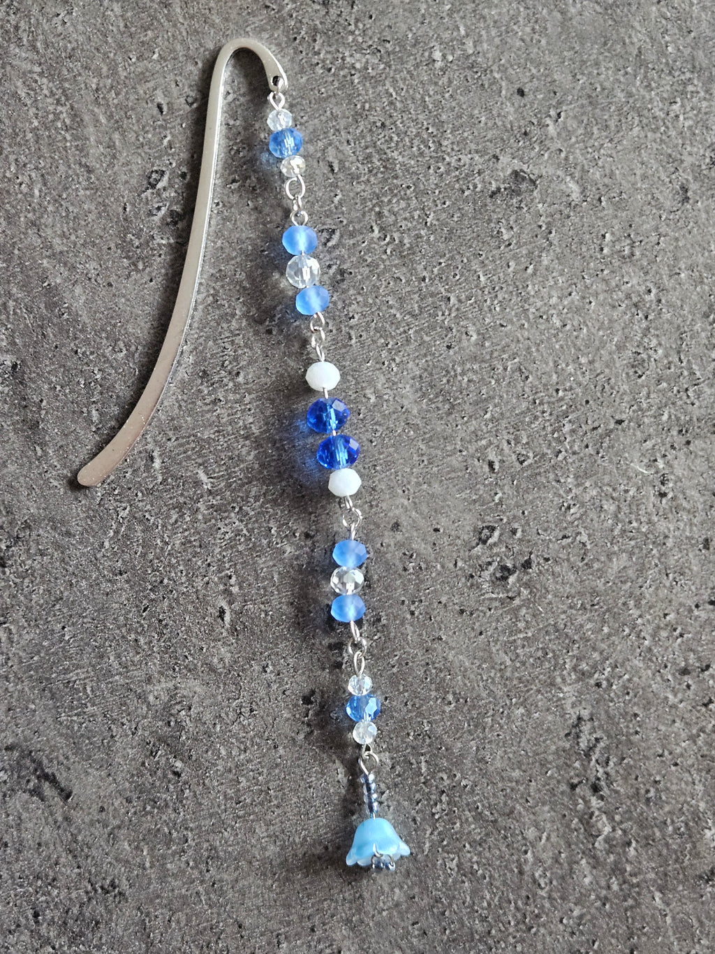 Blue bloom bookmark