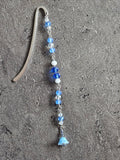 Blue bloom bookmark