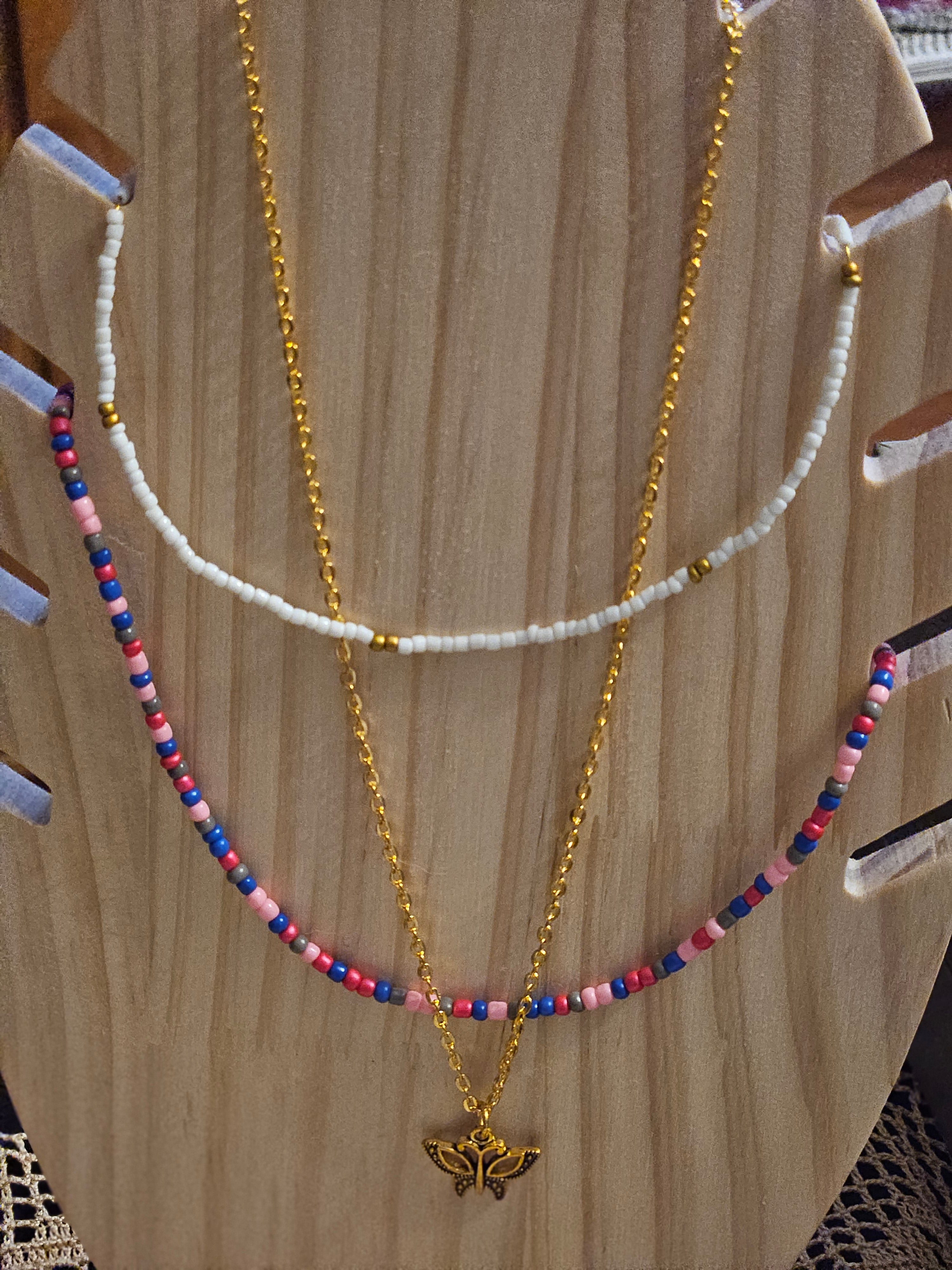 Butterfly Necklace Set