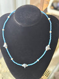 Blue turtle Necklace