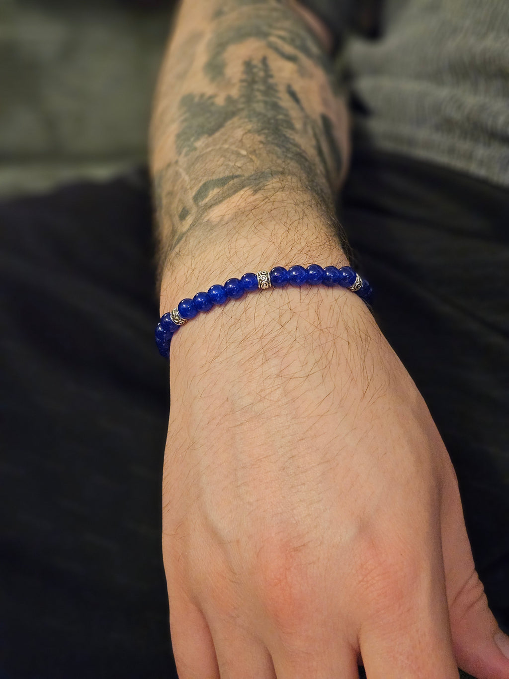 Darkblue men's Bracelet