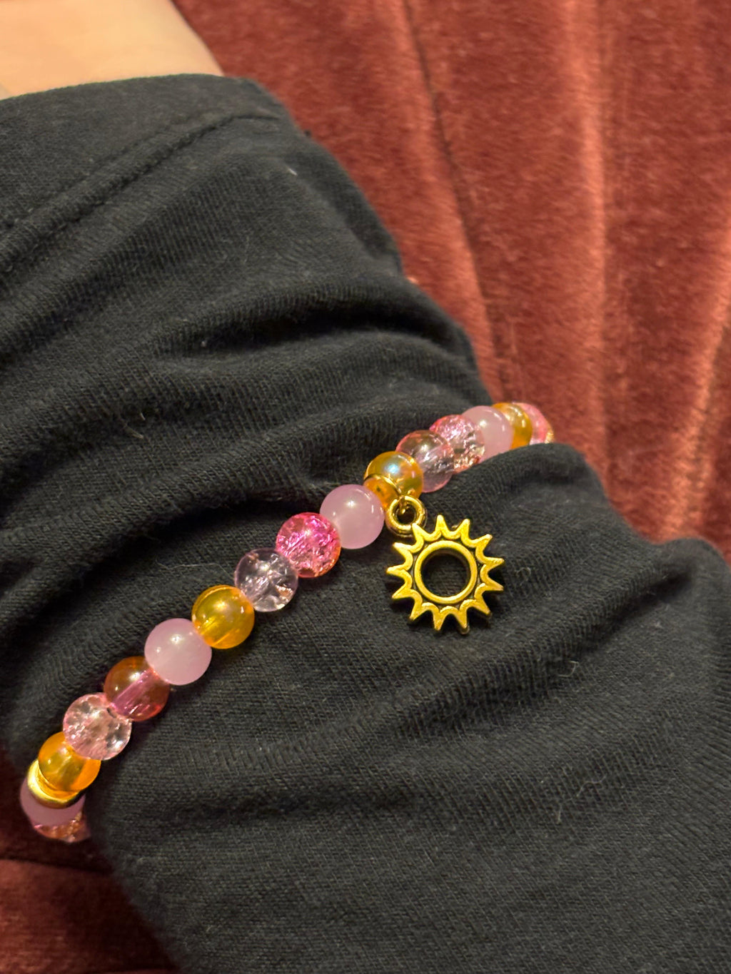 Sun Charm Bracelet