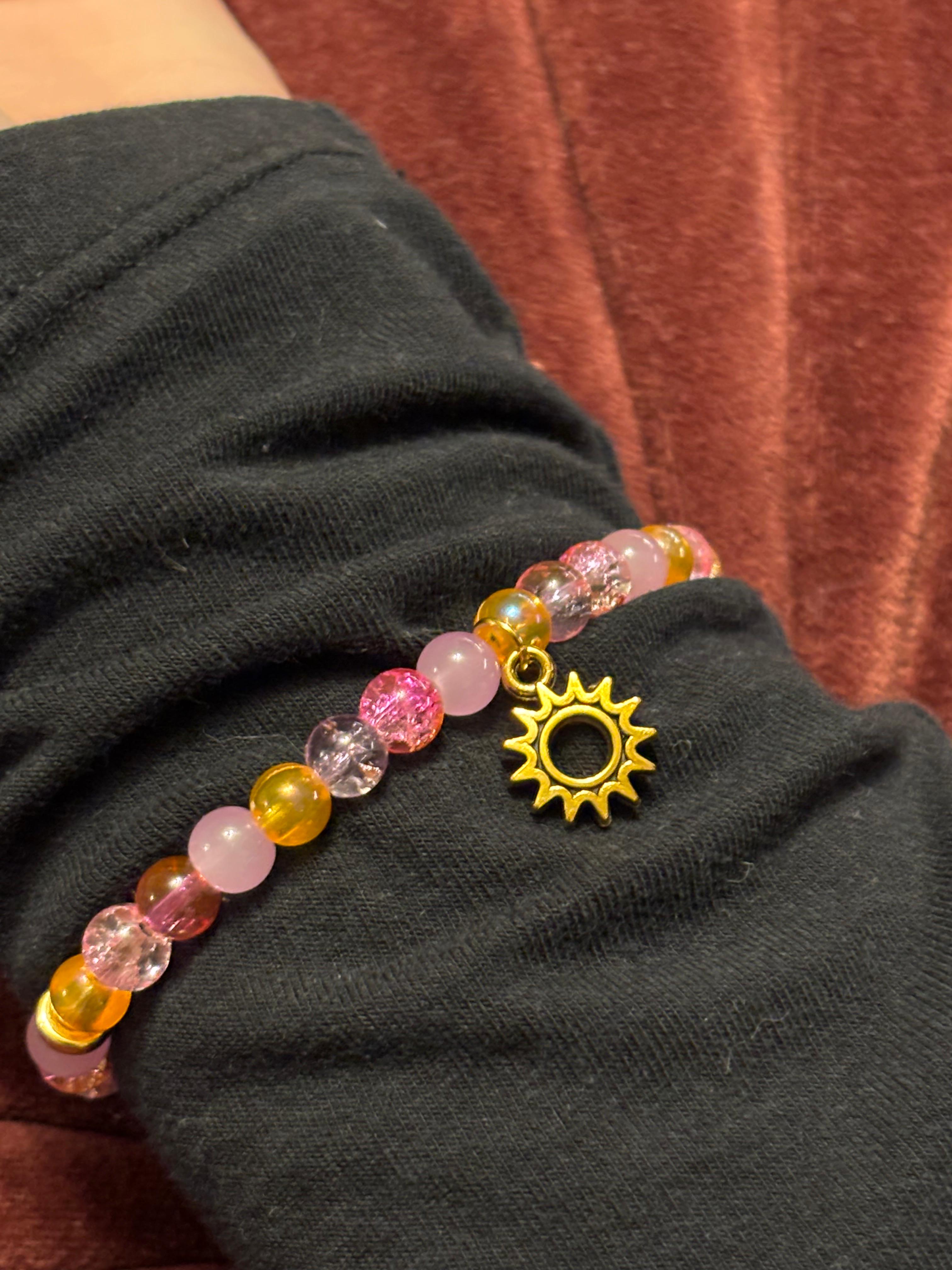 Sun Charm Bracelet