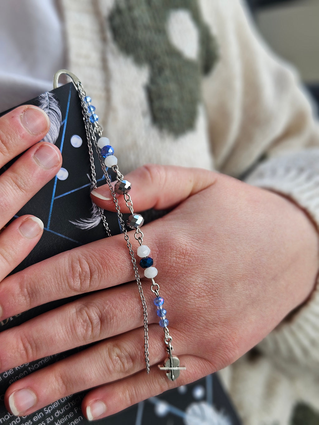 Blue Diamond bookmark