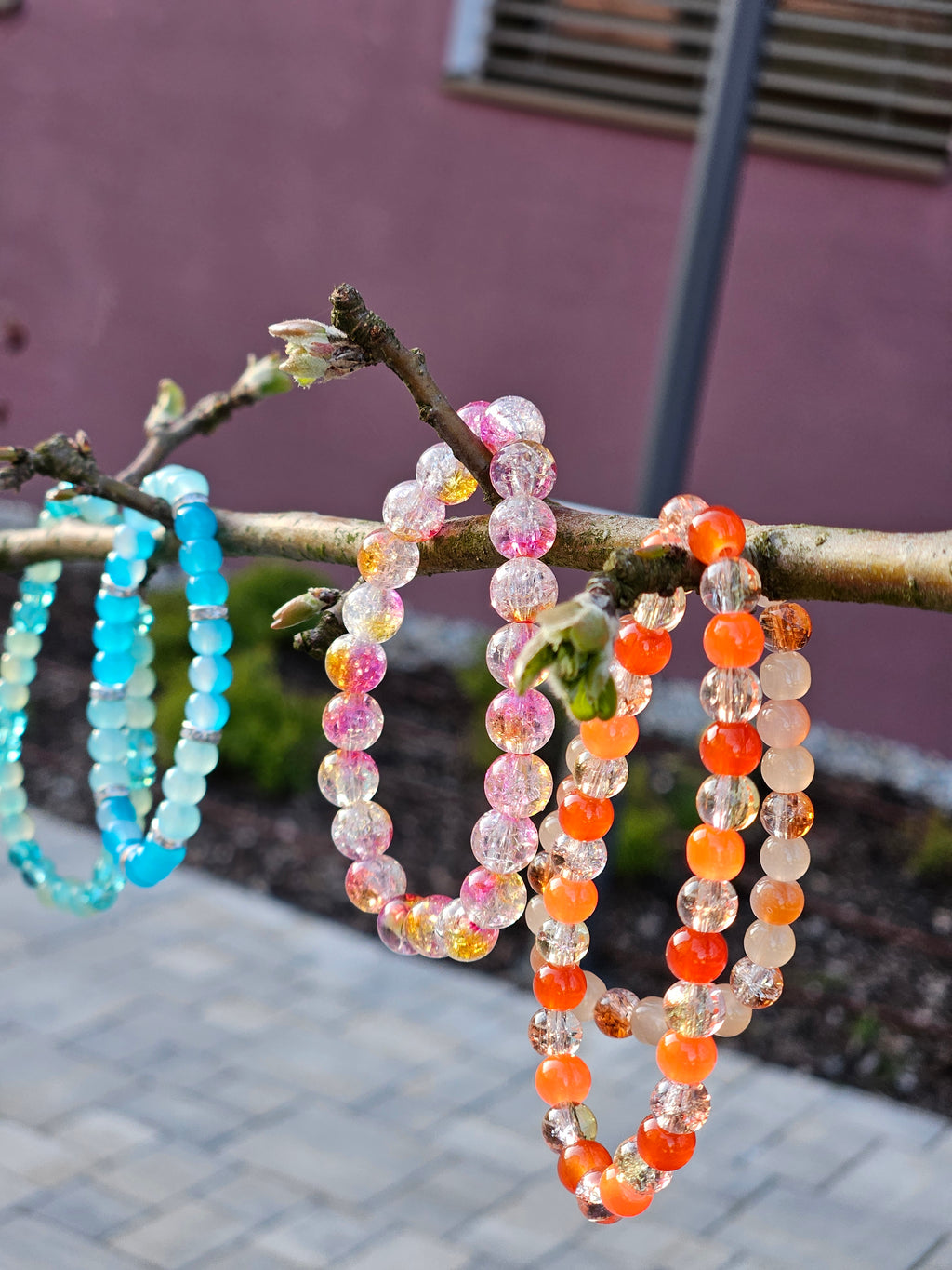 Simple Bracelet bright orange