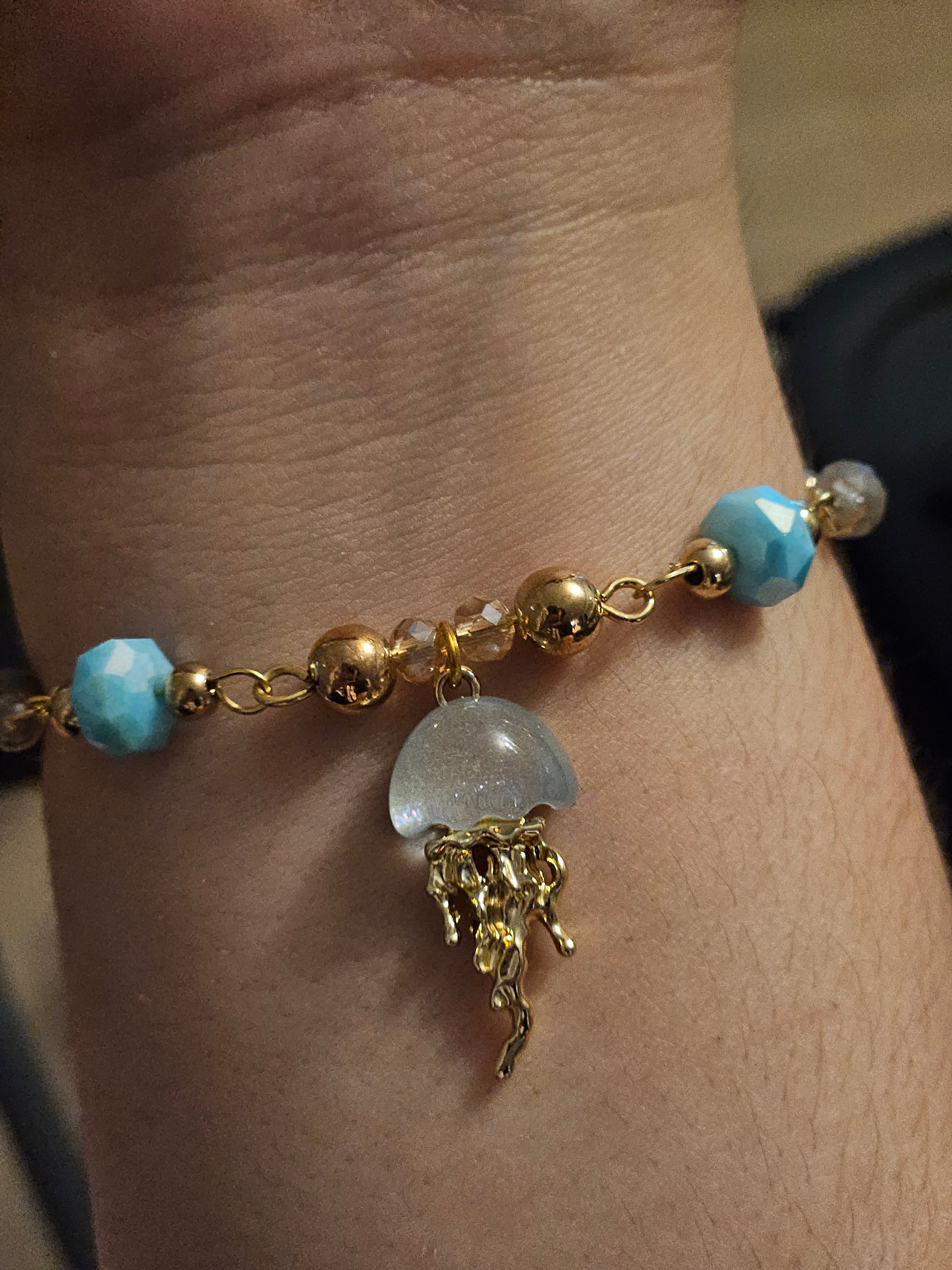 Jellyfish Bracelet blue