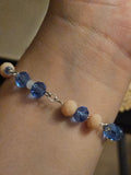 Blue Rose Diamond Bracelet