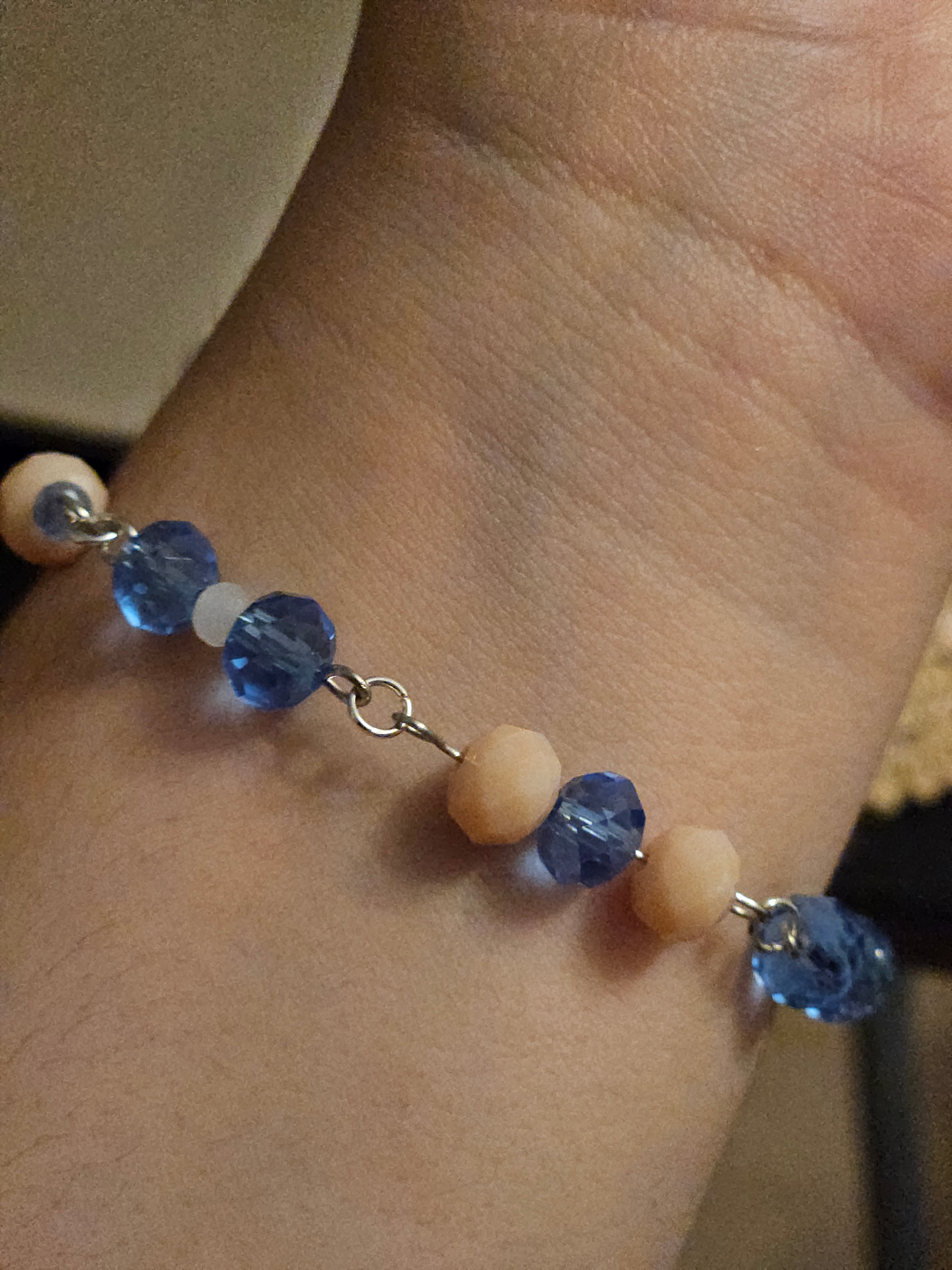 Blue Rose Diamond Bracelet