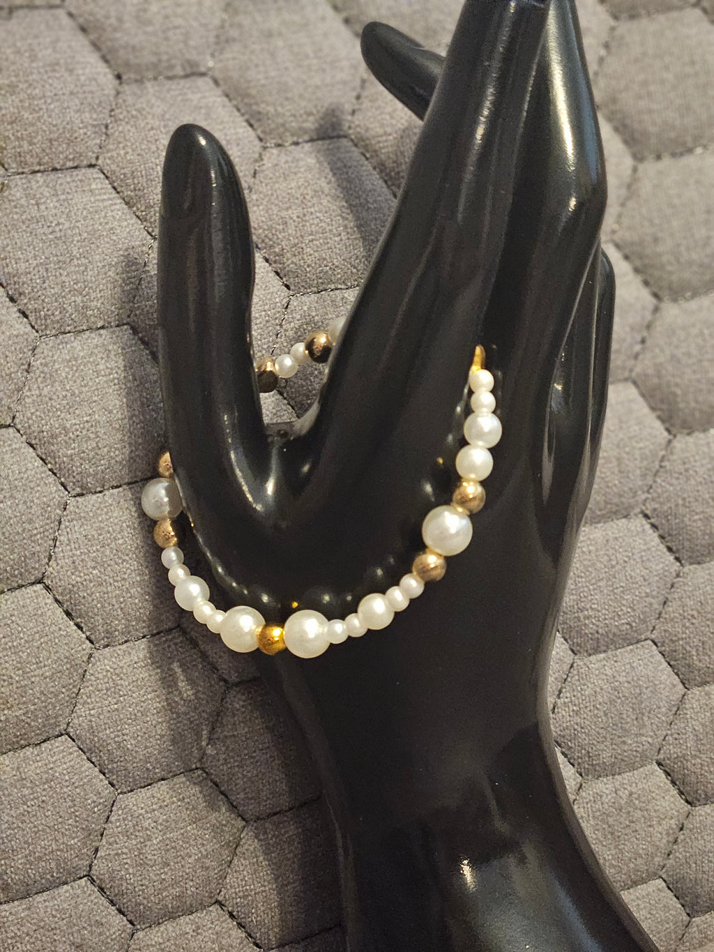 White Pearls with heart