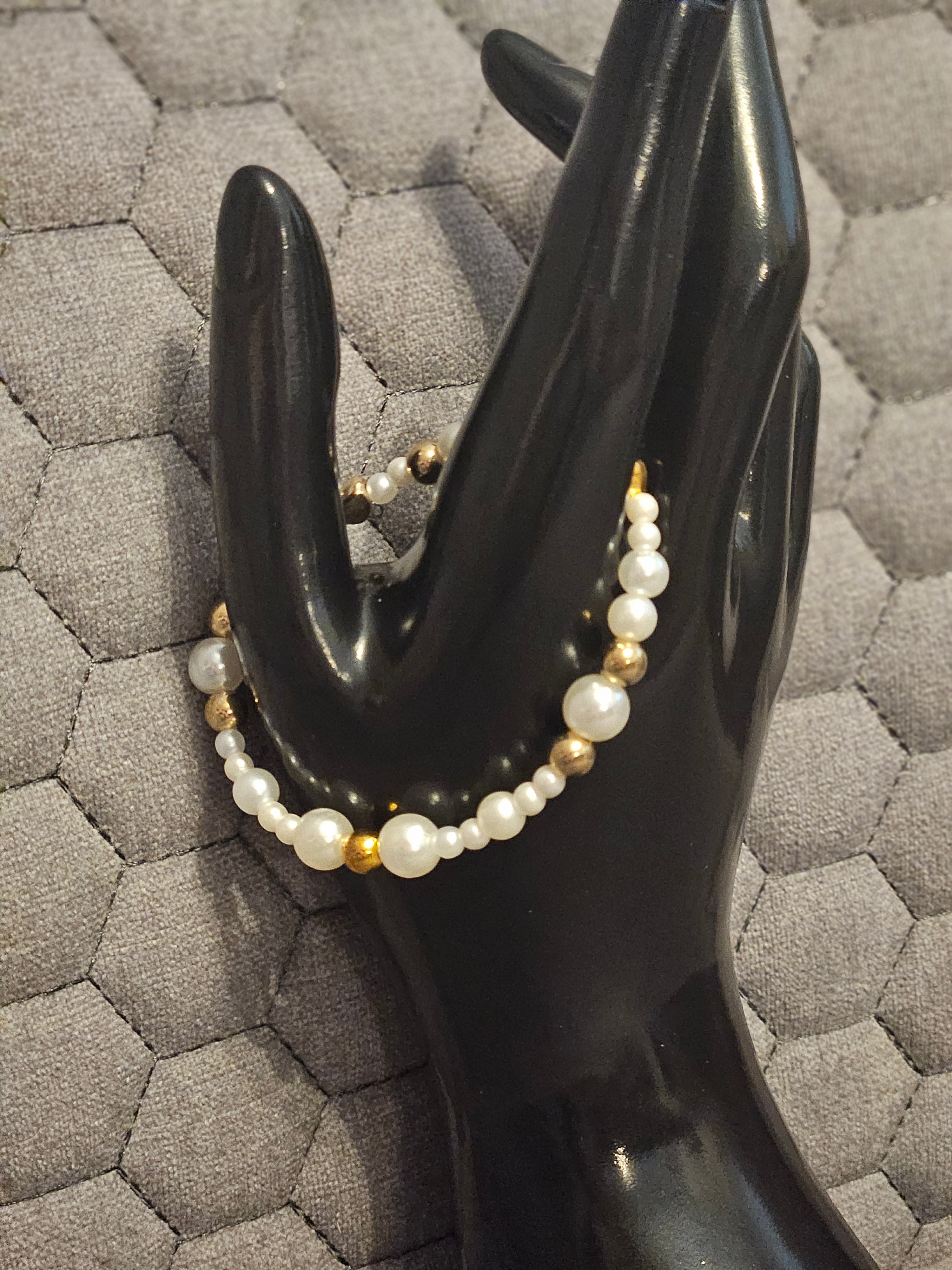 White Pearls with heart