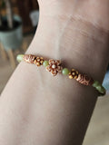 Green Bloomy Bracelet