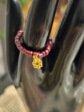 Gold flower Ring